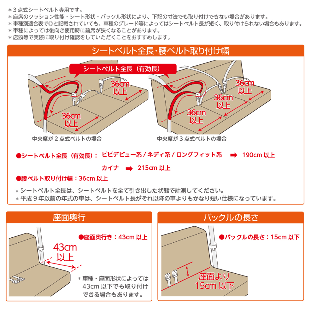 取り付けられる座席